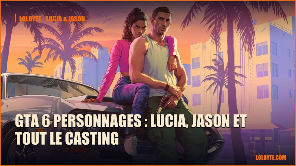 GTA 6 personnages : Lucia, Jason et tout le casting