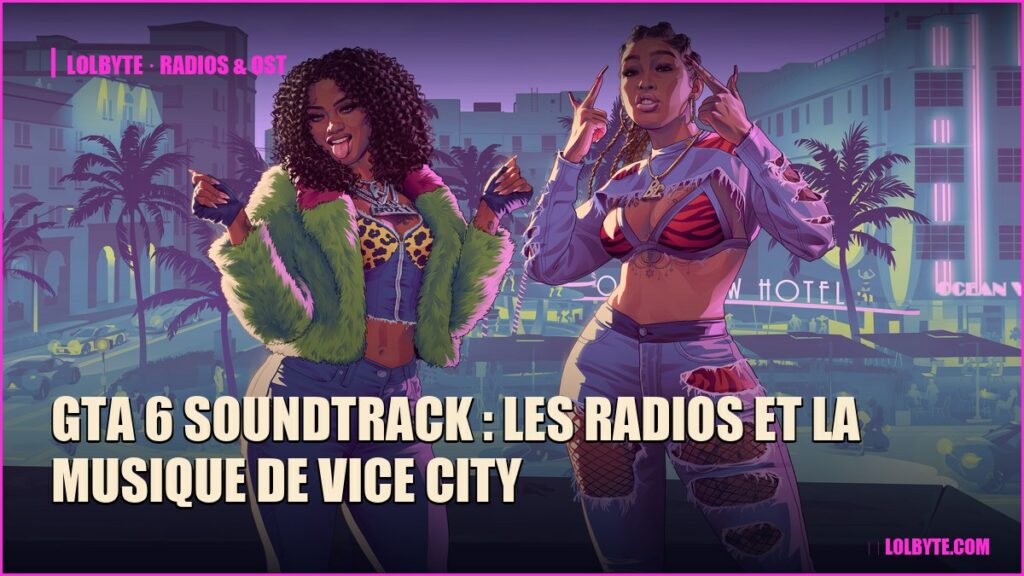 GTA 6 soundtrack : les radios et la musique de Vice City