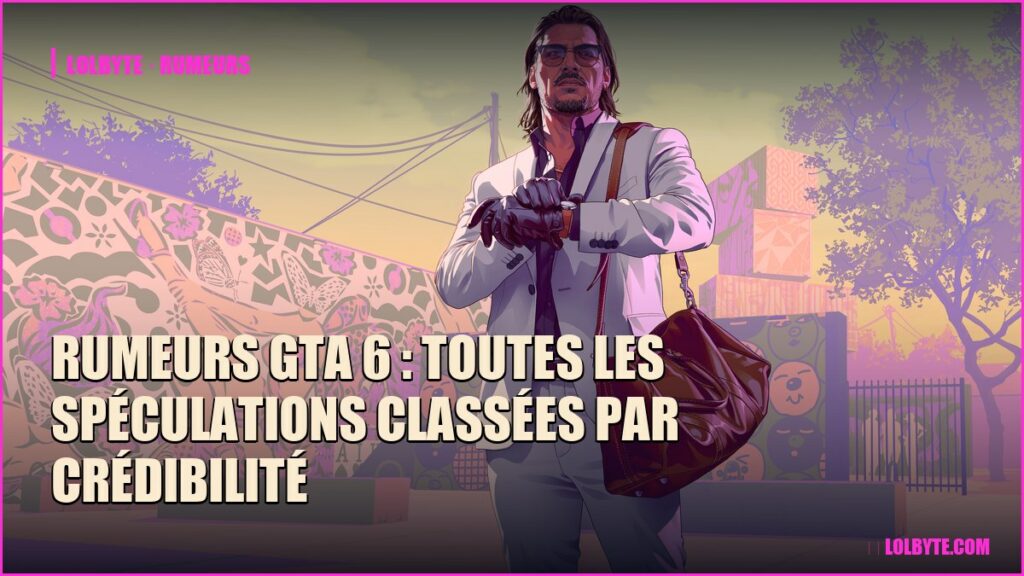 Rumeurs GTA 6 : toutes les spéculations classées par crédibilité