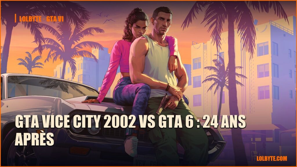 GTA Vice City 2002 vs GTA 6 : 24 ans après