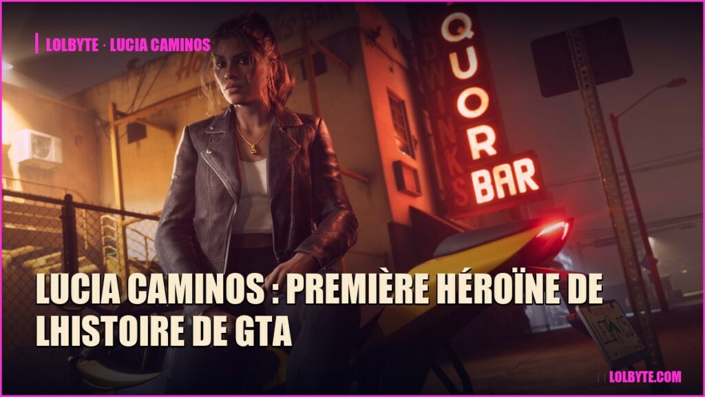 Lucia Caminos : première héroïne de lhistoire de GTA
