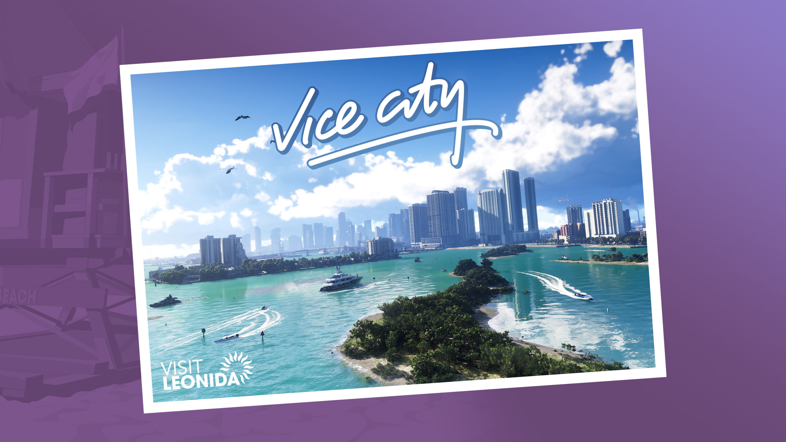 Carte postale Vice City GTA 6